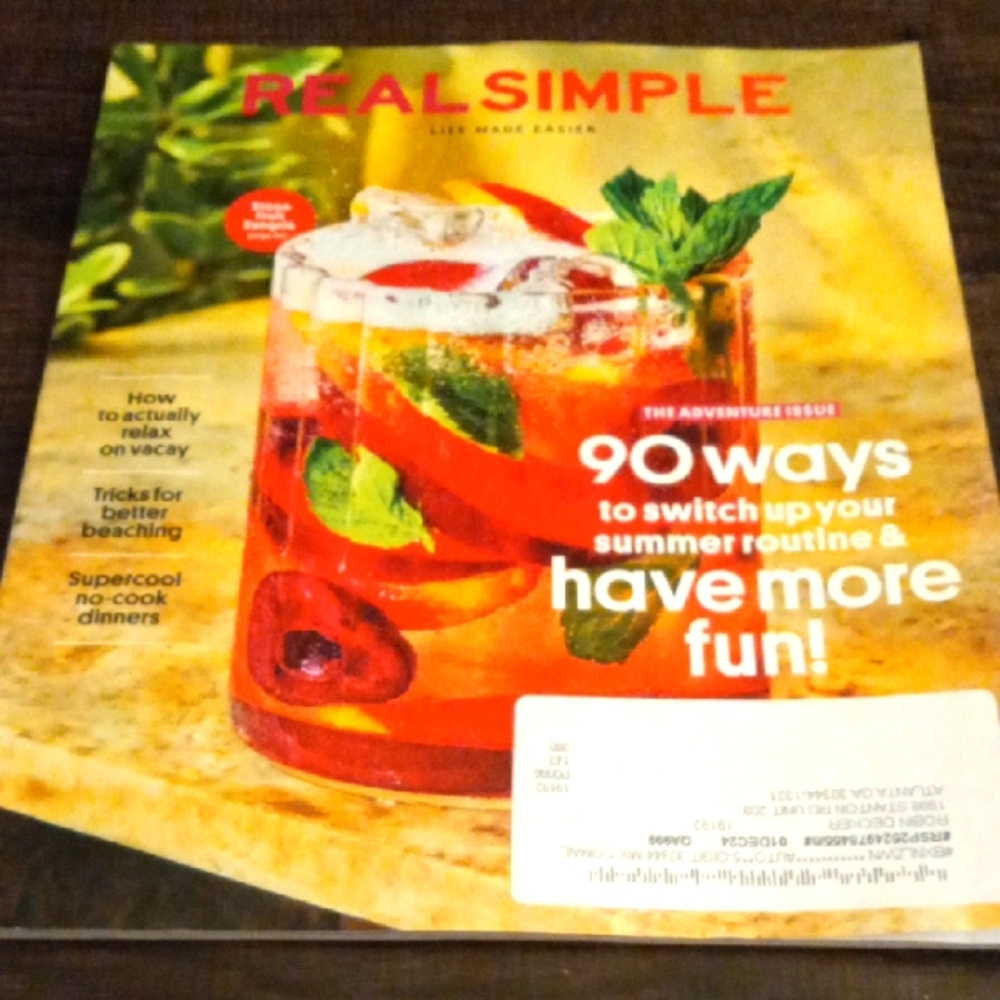 Real Simple Magazine | July/August 2024 Issue